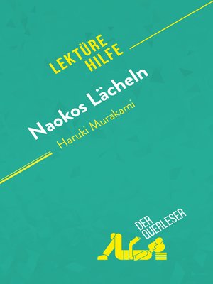 cover image of Naokos Lächeln von Haruki Murakami (Lektürehilfe)